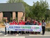 금산군 제원면주민자치위원회, 제원면 월영산 출렁다리 ‘수국 정원’ 조성
