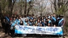 금산교육지원청, 산벚꽃 축제장 주변 환경정화 및 청렴캠페인 전개