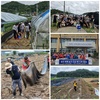 금산군 집중호우 피해복구 자원봉사 연이어